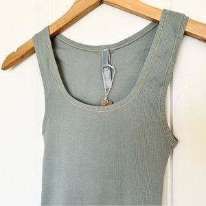 Skims cotton ribbed tank